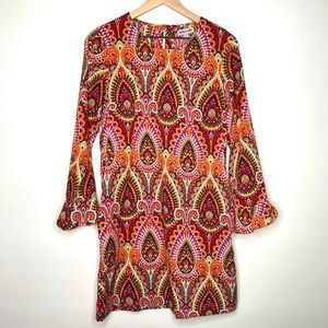 Buckhead Betties Colorful Retro Dress Size Small